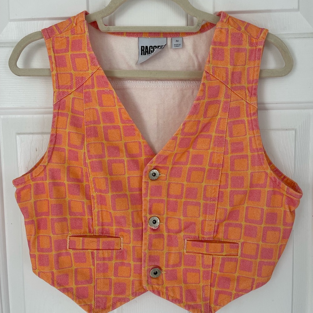 Ragged Denim Vest